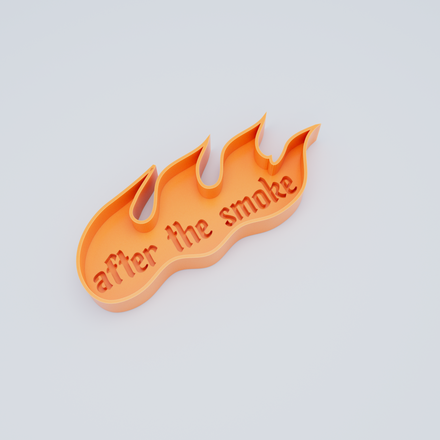 After the Smoke © Flame Ceramic Ashtray